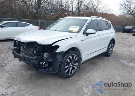 2020 Volkswagen Tiguan 2.0T Sel Premium R-Line from USA, damaged, VIN 3VV4B7AX2LM180908